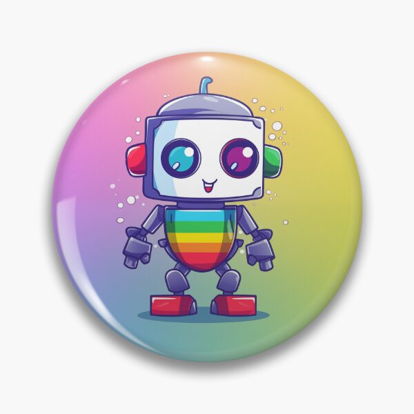 Item preview, Gay robot cute LGBT designed and sold by proudlyparent.