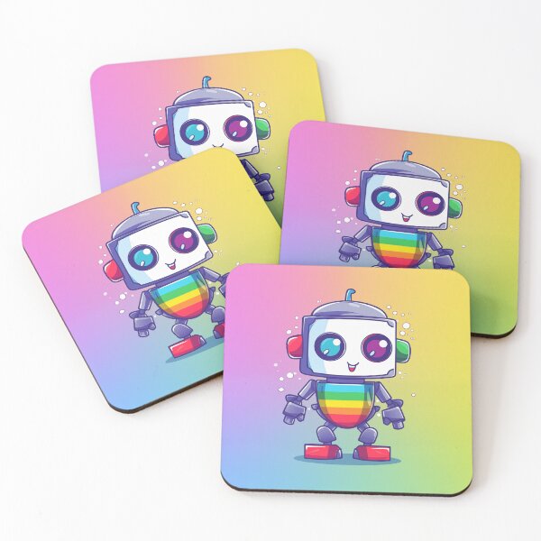 Item preview, Gay robot cute LGBT designed and sold by proudlyparent.