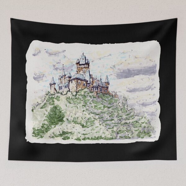 Item preview, Cochem Castle designed and sold by JoseloRochaArt.