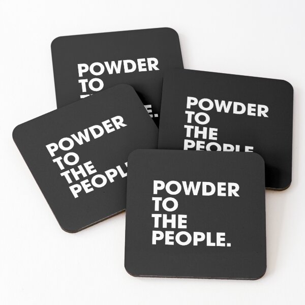 Item preview, Powder To The People - Skiing Funny  designed and sold by Gravy-tee07.