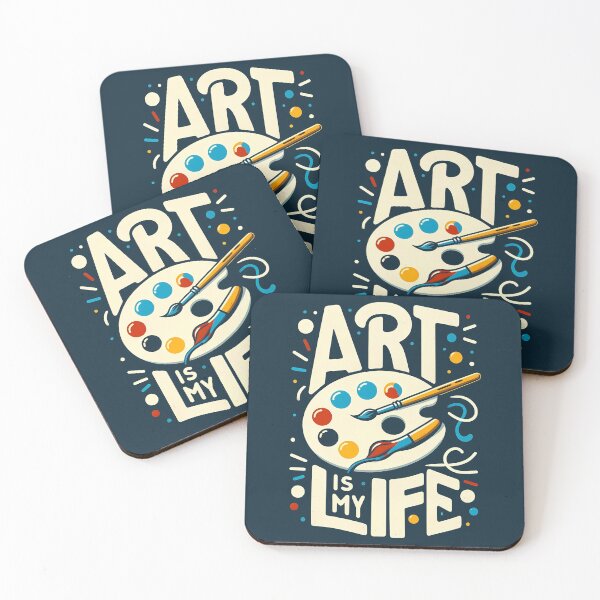 Item preview, Arte es mi vida (art is my life) designed and sold by zoexhibition.
