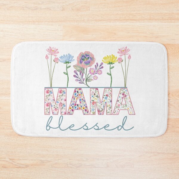 Item preview, Mama Blessed Floral Tribute designed and sold by elynne9.