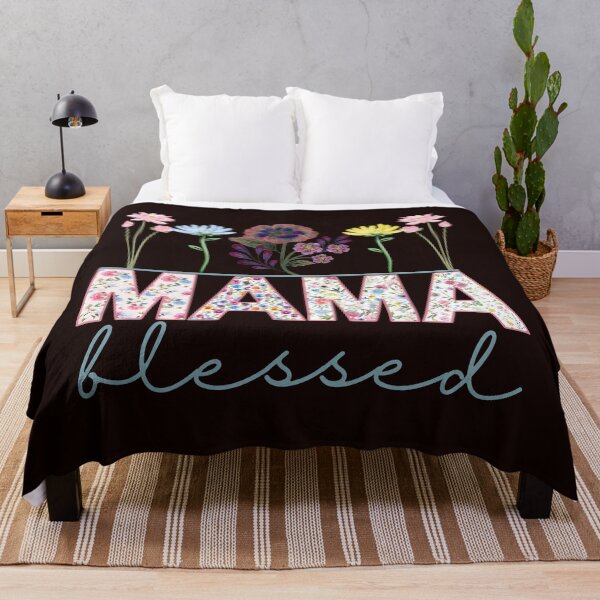 Item preview, Mama Blessed Floral Tribute designed and sold by elynne9.