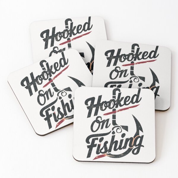 Item preview, Hooked on Fishing designed and sold by HOMEDESIGNPRINT.