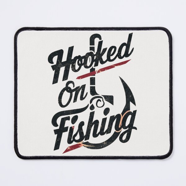 Item preview, Hooked on Fishing designed and sold by HOMEDESIGNPRINT.