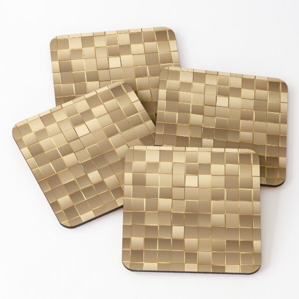 Item preview, Solid Gold Squares designed and sold by GWEverything.