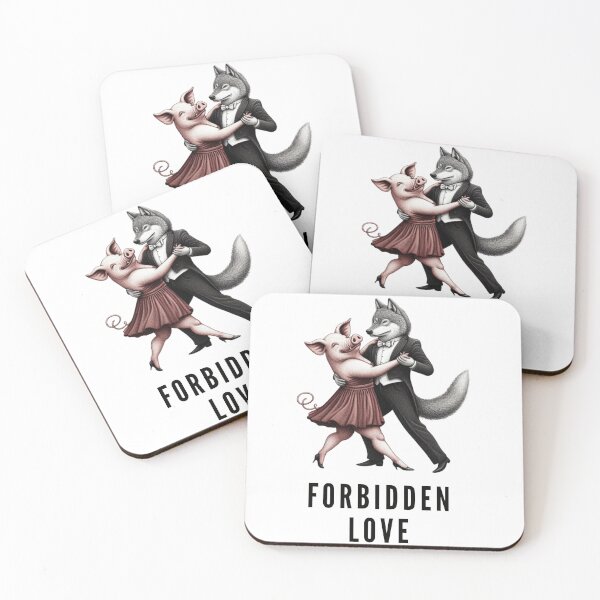 Item preview, Forbidden love- Fun cartoon animals dancing designed and sold by NovaMode.
