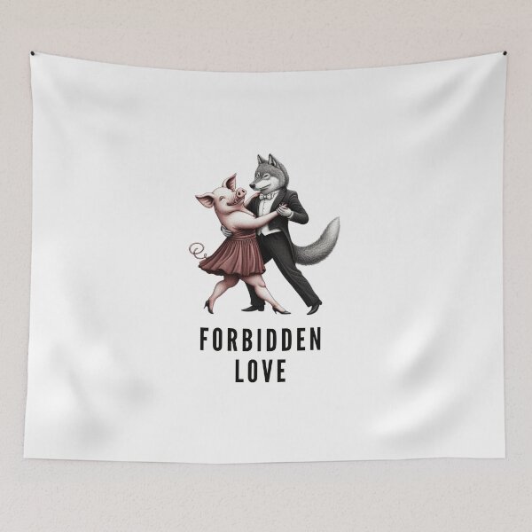 Item preview, Forbidden love- Fun cartoon animals dancing designed and sold by NovaMode.
