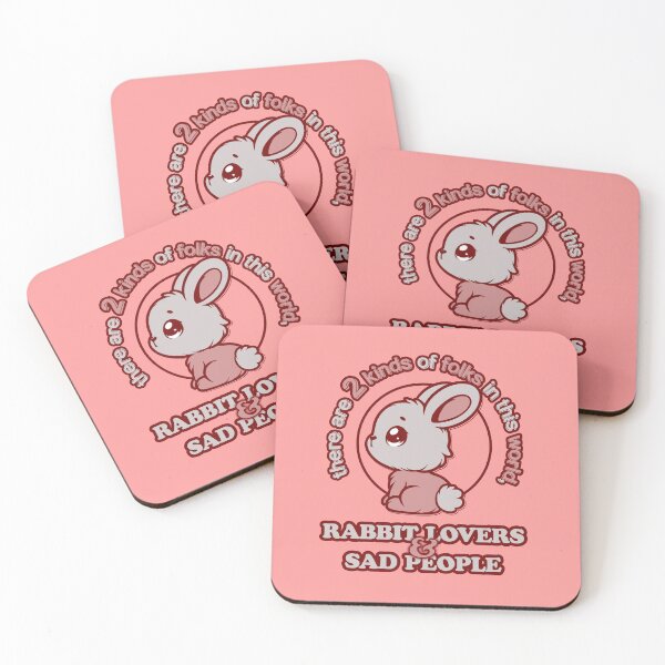 Item preview, 2 Kinds of Folks in this World, Rabbit Owners & Sad People Pet Parent Bunny Quote designed and sold by CRHPOD20.