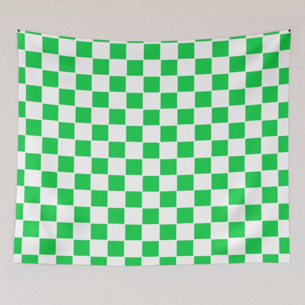 Item preview, Green Checkboard design designed and sold by Pickle Wicked Designs.