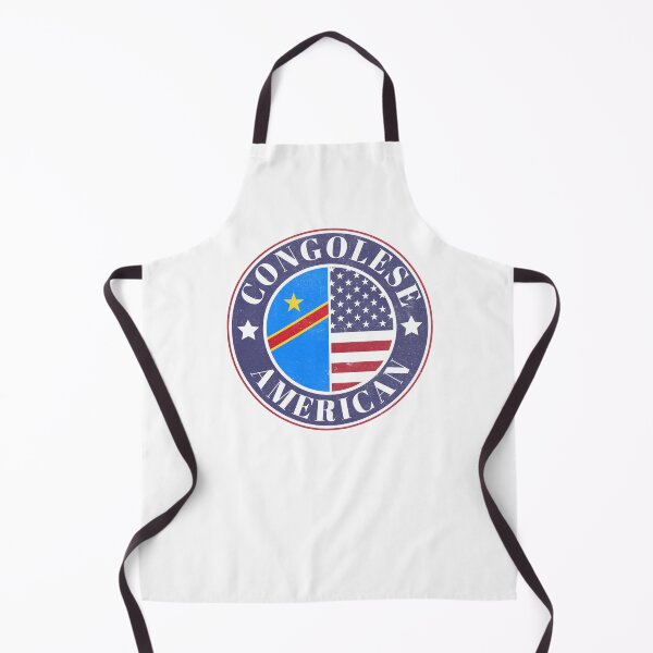 Item preview, Proud Congolese-American Badge - Democratic Republic of the Congo Flag designed and sold by chrisrivait.