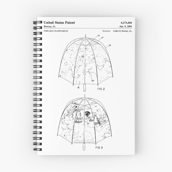 Item preview, Portable Planetarium 1981 Patent Poster White Background designed and sold by Peek-Designs.
