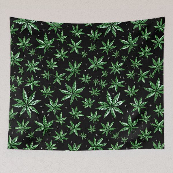 Item preview, Cannabis Hemp Leaves Decor designed and sold by Magnuna.