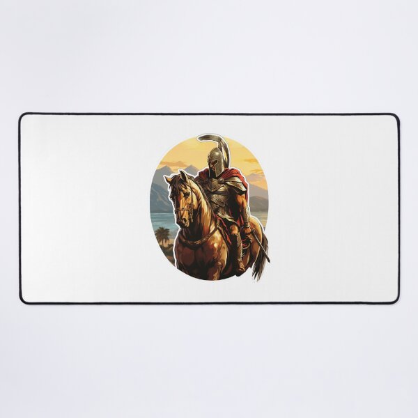 Item preview, Spartan riding a horse designed and sold by SMARTKIT DESIGNAGENCY.