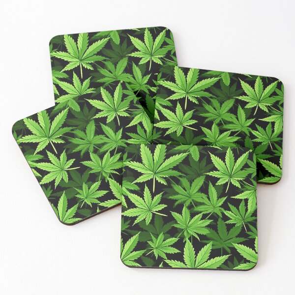 Artikelvorschau, Cannabis-Hanfblätter-Dekor entworfen und verkauft von Magnuna.