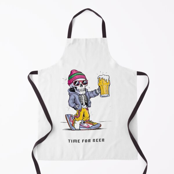 Artikelvorschau, Alkoholfreies Bierliebhaber-Skelett – Cartoon-Design für Fans ungewöhnlicher Accessoires entworfen und verkauft von GL!TCH LAB.