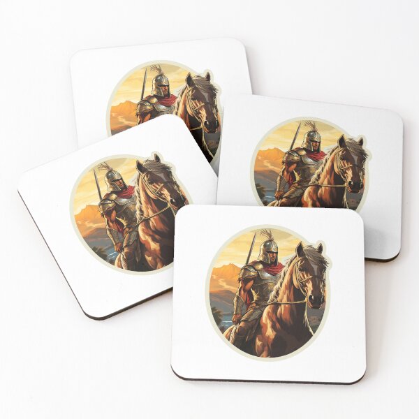 Item preview, Spartan riding a horse designed and sold by SMARTKIT  DESIGNAGENCY.