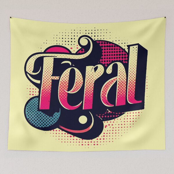 Item preview, Feral Me designed and sold by bunnyboiler.