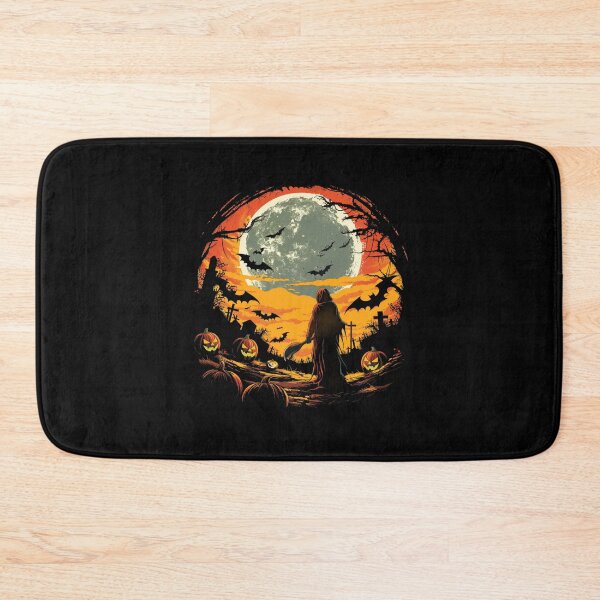 Item preview, Happy Halloween.Pumpkins and Bats designed and sold by elnexshop.