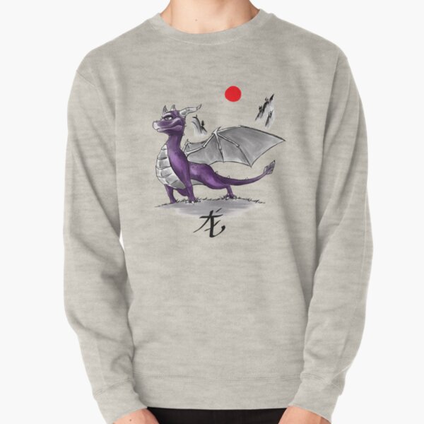 Spyro The Dragon Watercolor Pullover Sweatshirt