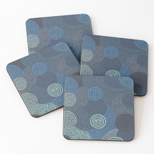 Item preview, Blue Bubbles Bordered designed and sold by XopherBograt.