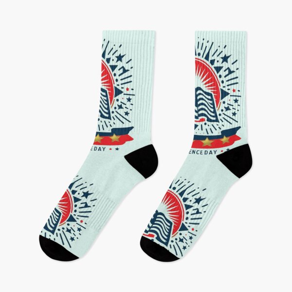 Item preview, SA July 4th, Independence Day symbols flag and stars designed and sold by JaroDesign2023.