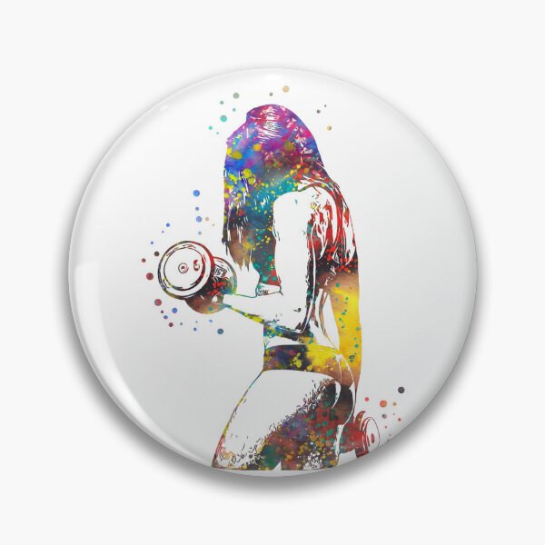 Item preview, Female Bodybuilder  designed and sold by Rosaliartbook.