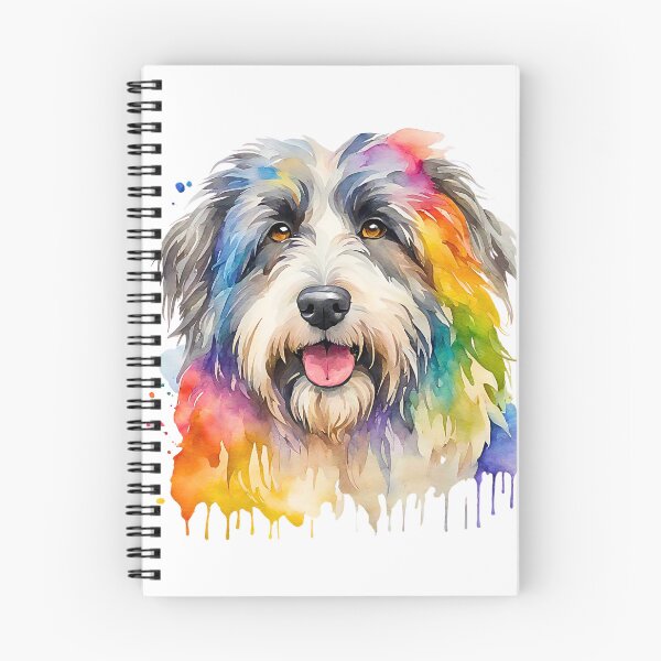 Item preview, Polish Lowland Sheepdog Watercolor Portrait designed and sold by Fredster1966.