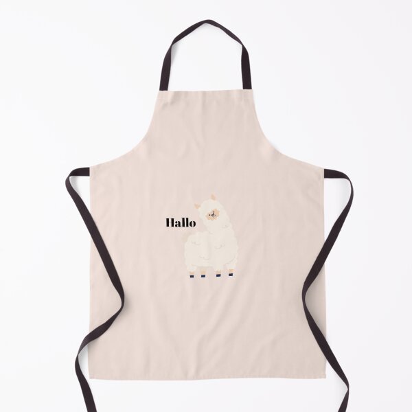 Item preview, Hello | Llama Illustration | Pastel Pink Background designed and sold by RM-Journey.