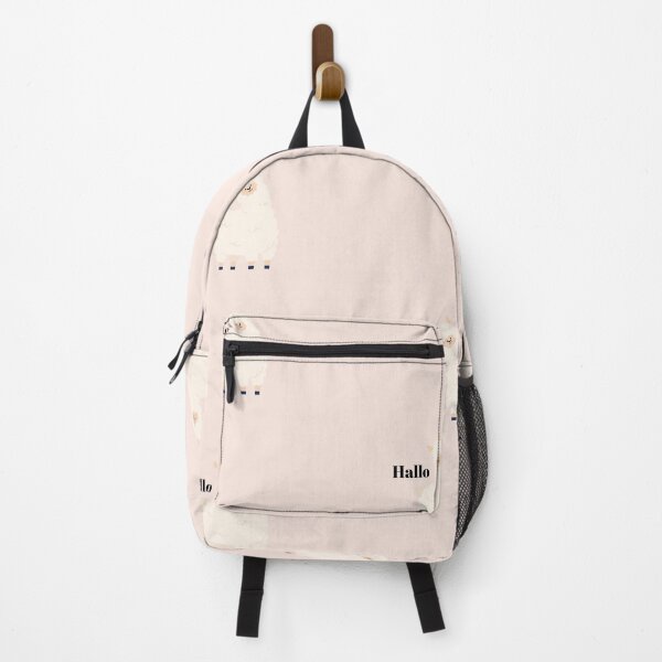 Item preview, Hello | Llama Illustration | Pastel Pink Background designed and sold by RM-Journey.