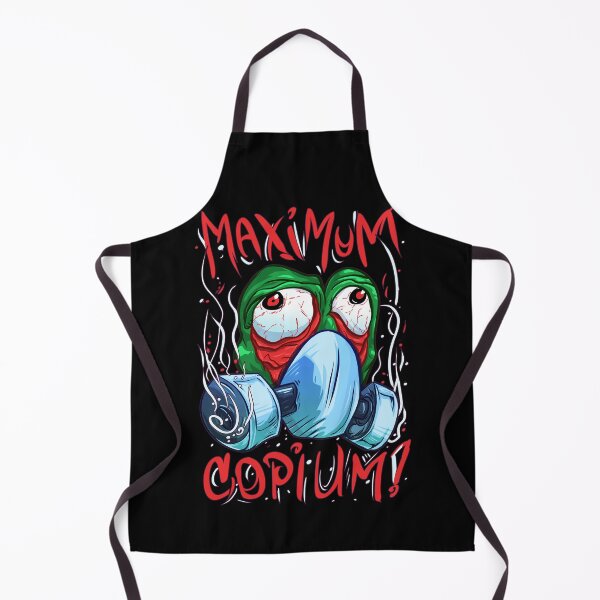 Item preview, MAXimum Copium! Sad Green Frog Meme designed and sold by yashik.