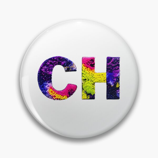 Item preview, letter CH, monogram. typography collage. ABC art. gift designed and sold by Minibubb.