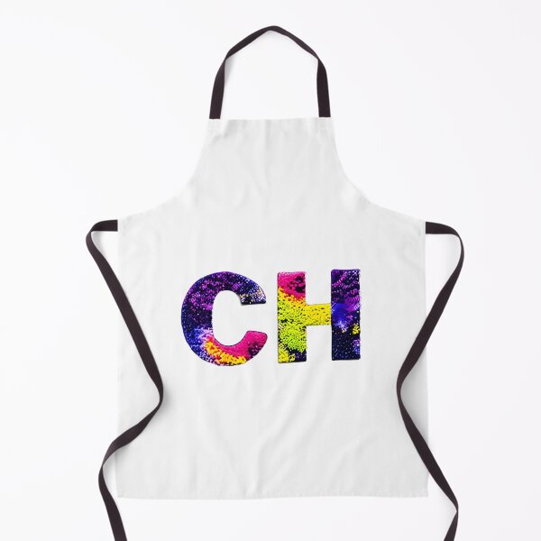 Item preview, letter CH, monogram. typography collage. ABC art. gift designed and sold by Minibubb.