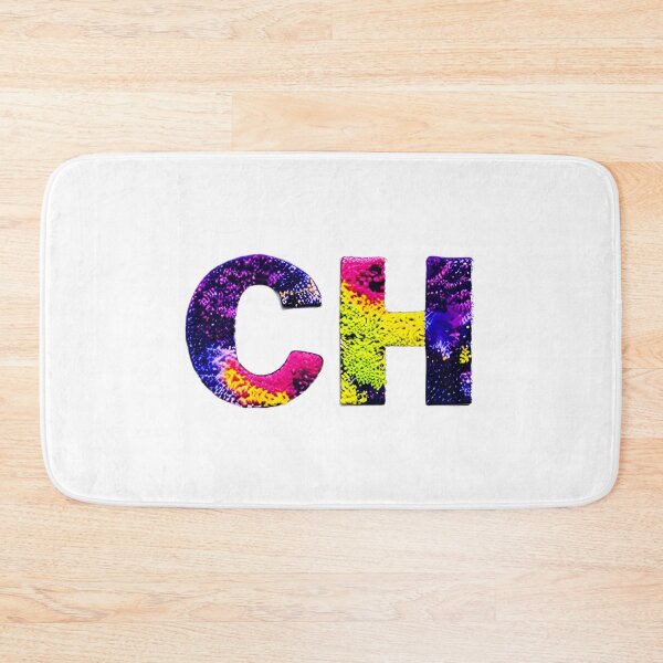 Item preview, letter CH, monogram. typography collage. ABC art. gift designed and sold by Minibubb.