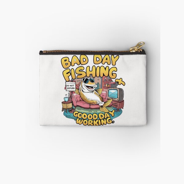 Item preview, Bad day fishing & Good day working designed and sold by HOMEDESIGNPRINT.