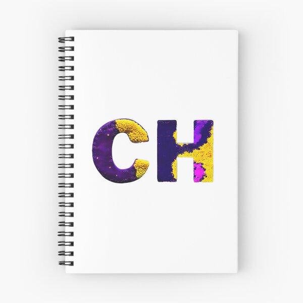 Item preview, letter CH, monogram. typography collage. ABC art. gift designed and sold by Minibubb.