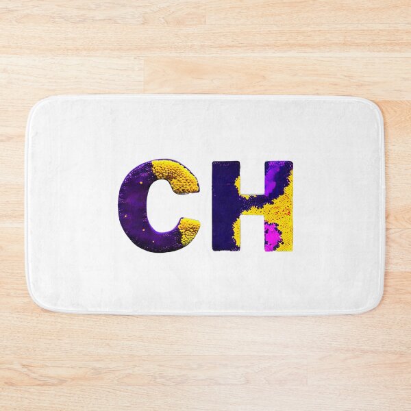 Item preview, letter CH, monogram. typography collage. ABC art. gift designed and sold by Minibubb.