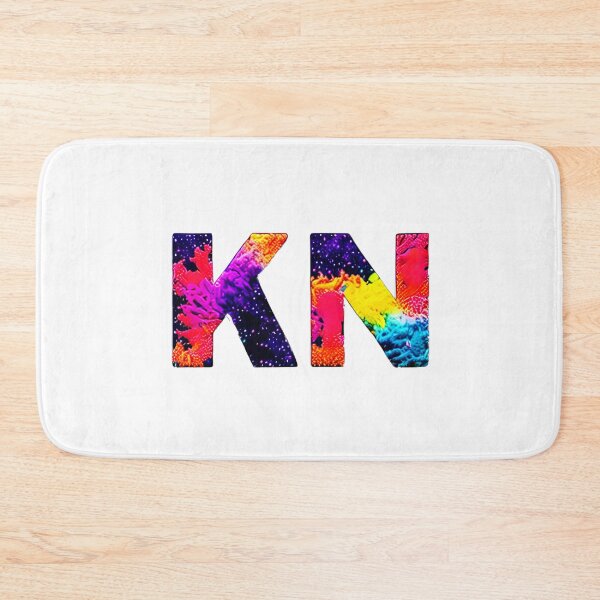 Item preview, letter KN, monogram. typography collage. ABC art. gift designed and sold by Minibubb.