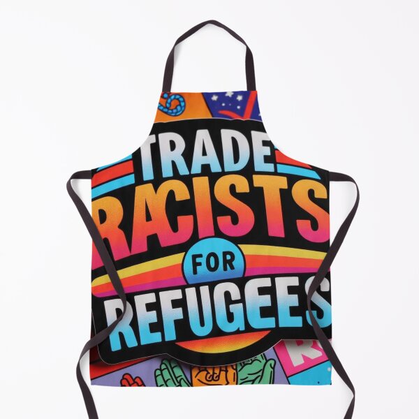 Item preview, Comercio de racistas por refugiados designed and sold by Blink Art Studio.