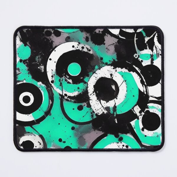 Item preview, CIRCLE CHAOS - Bold Concentric Circle Graffiti / Street Art designed and sold by Printpix.