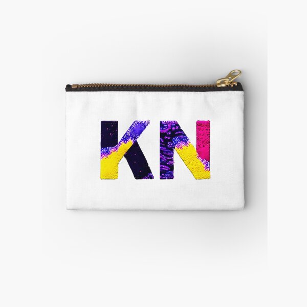Item preview, letter KN, monogram. typography collage. ABC art. gift designed and sold by Minibubb.