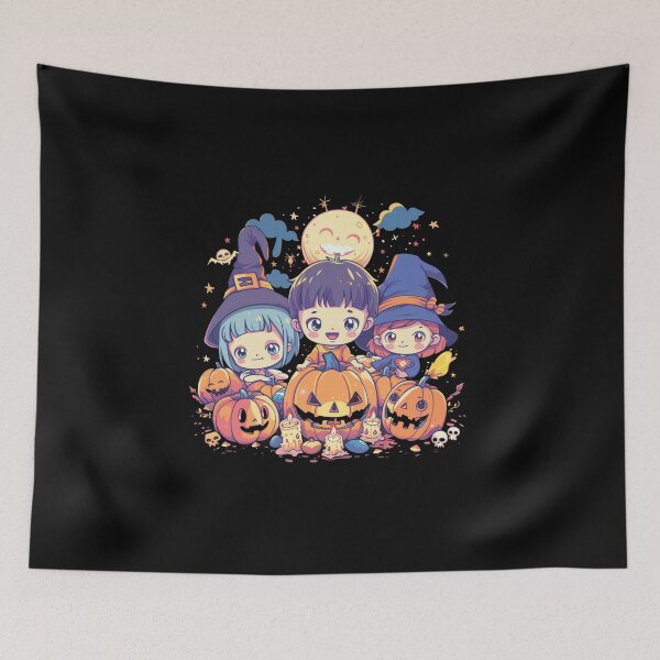Item preview, Vintage Pumpkin Scene Happy Halloween designed and sold by elnexshop.
