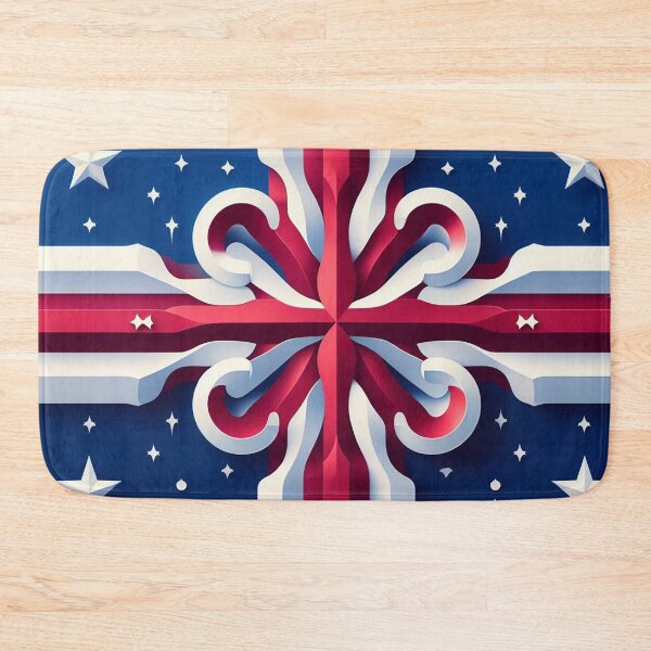 Item preview, Alabama Flag Pattern designed and sold by JessArty ⭐⭐⭐⭐⭐.