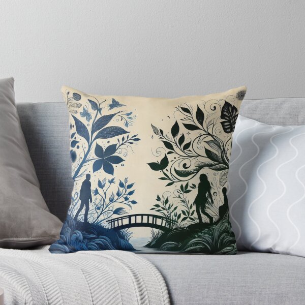 Item preview, Whimsical Nature's Embrace on Mystical Riverside Journey designed and sold by ArtComixHaven.