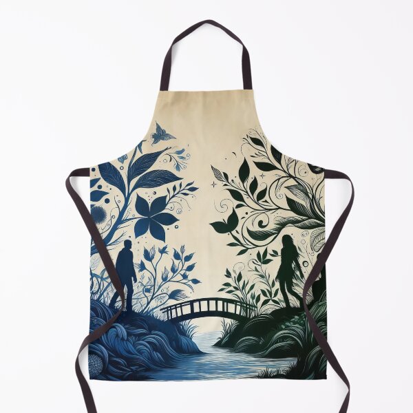 Item preview, Whimsical Nature's Embrace on Mystical Riverside Journey designed and sold by ArtComixHaven.