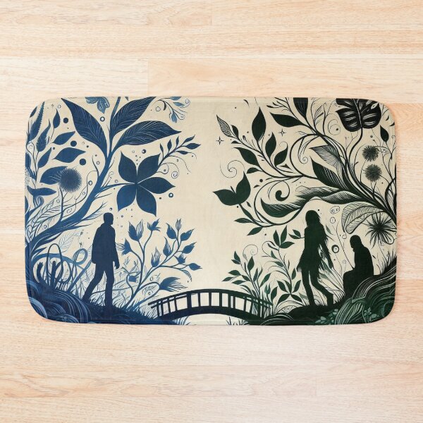Item preview, Whimsical Nature's Embrace on Mystical Riverside Journey designed and sold by ArtComixHaven.