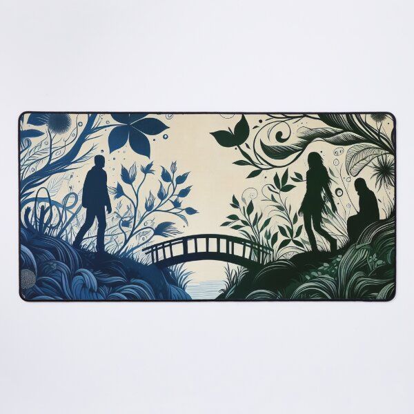 Item preview, Whimsical Nature's Embrace on Mystical Riverside Journey designed and sold by ArtComixHaven.