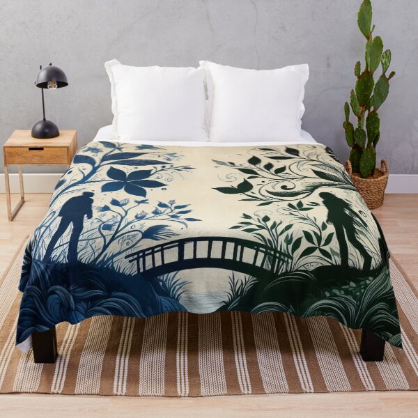 Item preview, Whimsical Nature's Embrace on Mystical Riverside Journey designed and sold by ArtComixHaven.
