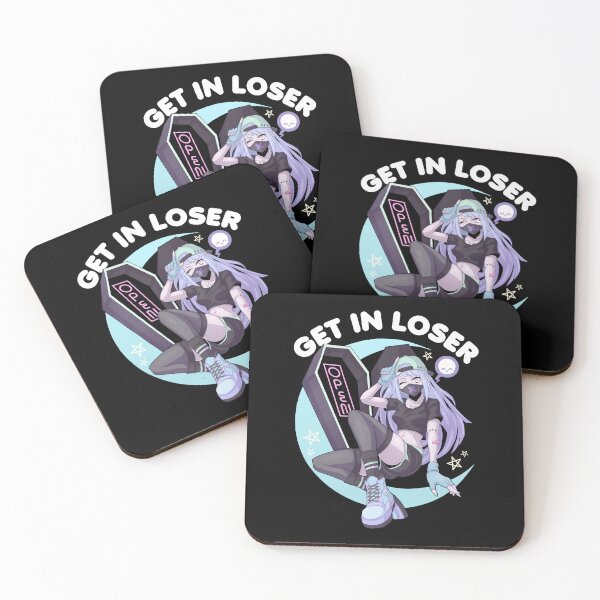 Item preview, Get In Loser Pastel Anime Girl designed and sold by KawaiiKrypt.