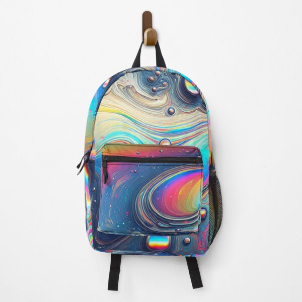 Item preview, Silver Oil Slick With Rainbow Highlights designed and sold by Tlemus9.